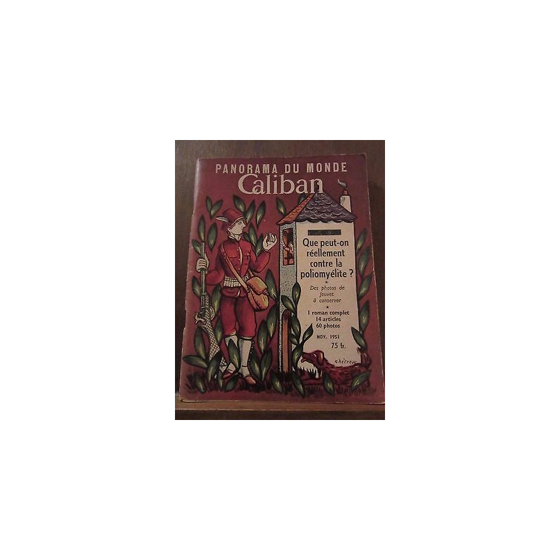 caliban panorama du monde septembre octobre 1951