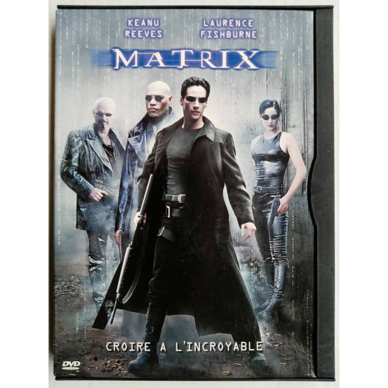 Matrix Keanu Reeves Laurence Fishburne DVD