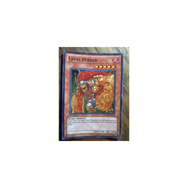 Laval Burner HA05-EN013 Yu-Gi-Oh