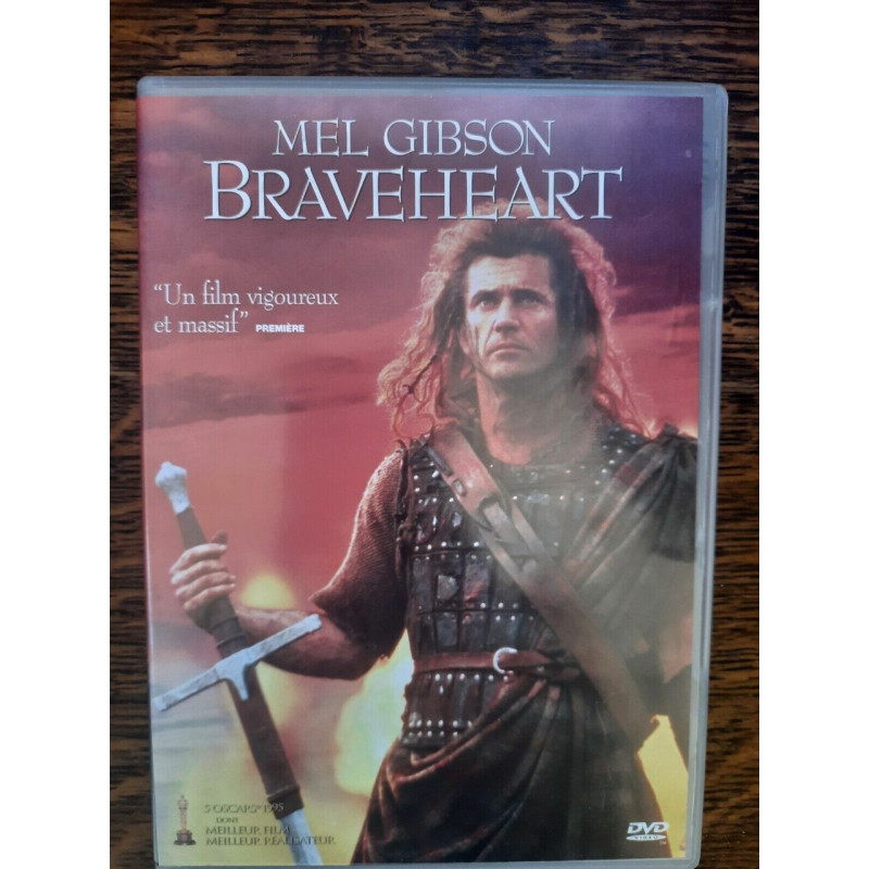 DVD - Braveheart - Film avec Mel Gibson
