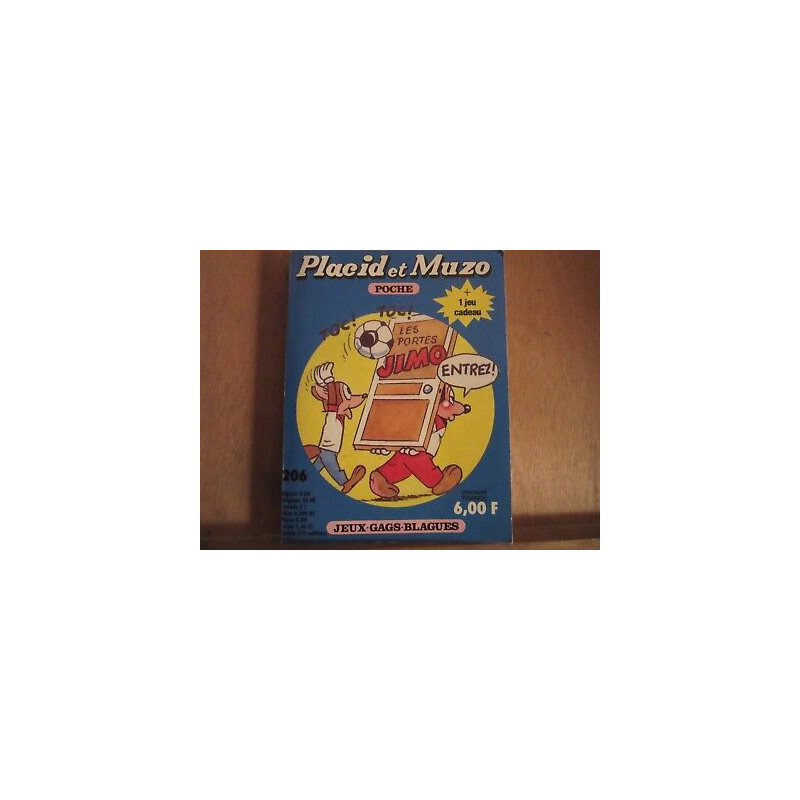 Placid et Muzo Poche n206