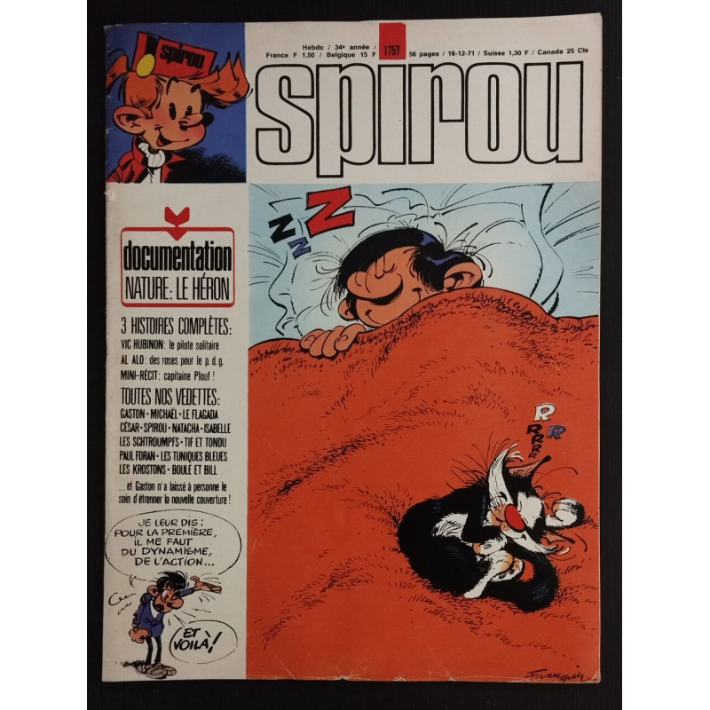 Revue le Journal de Spirou N° 1757