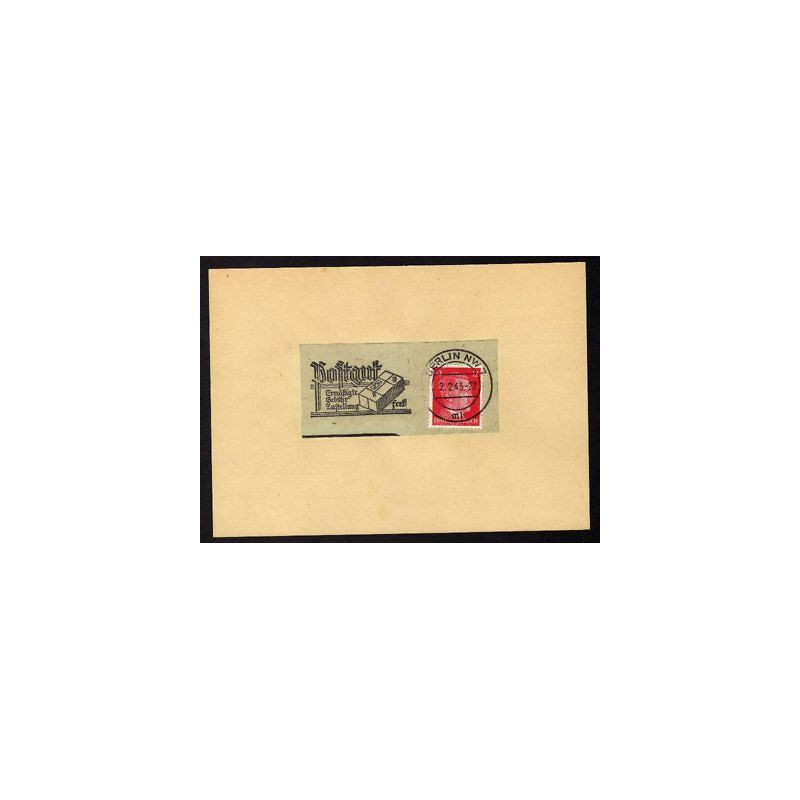 Allemagne n 710B Yv. flamme WW2 BERLIN NW7 mi Timbre Allemand...