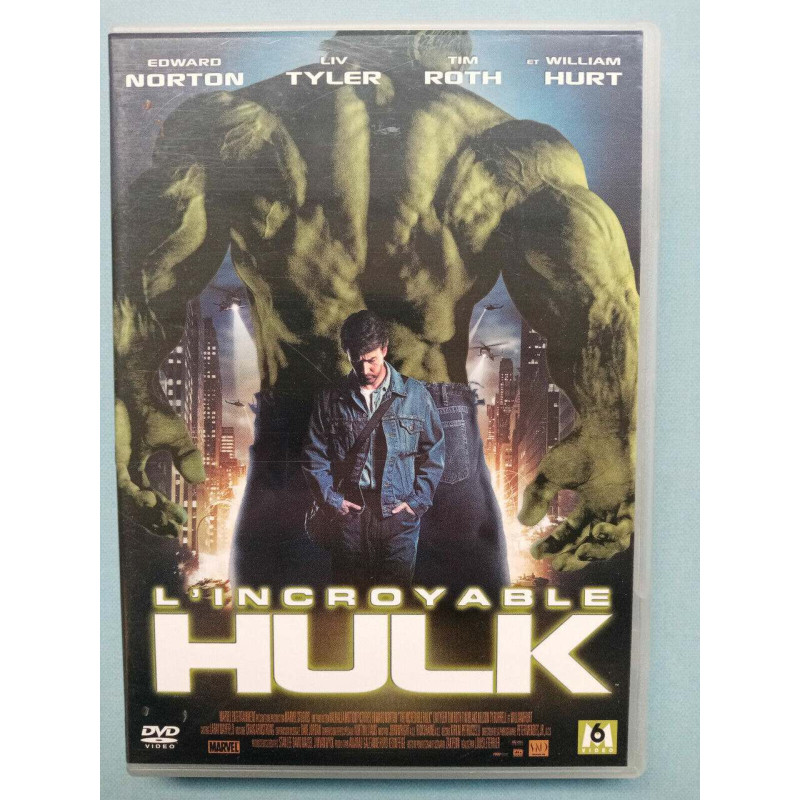 L'Incroyable Hulk Edward Norton Liv Tyler DVD simple