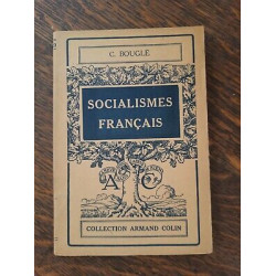 c Bouglé Socialismes Français Armand colin