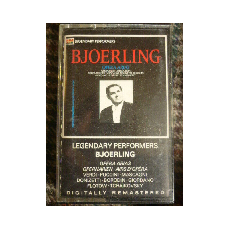 LEGENDARY PERFORMERS BJOERLING Cassette Audio-K7 RCA GK 85277