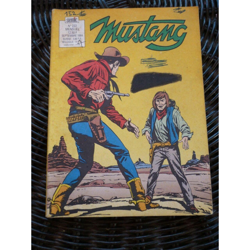 Mustang n222 mensuel Editions SEMIC Septembre 1994