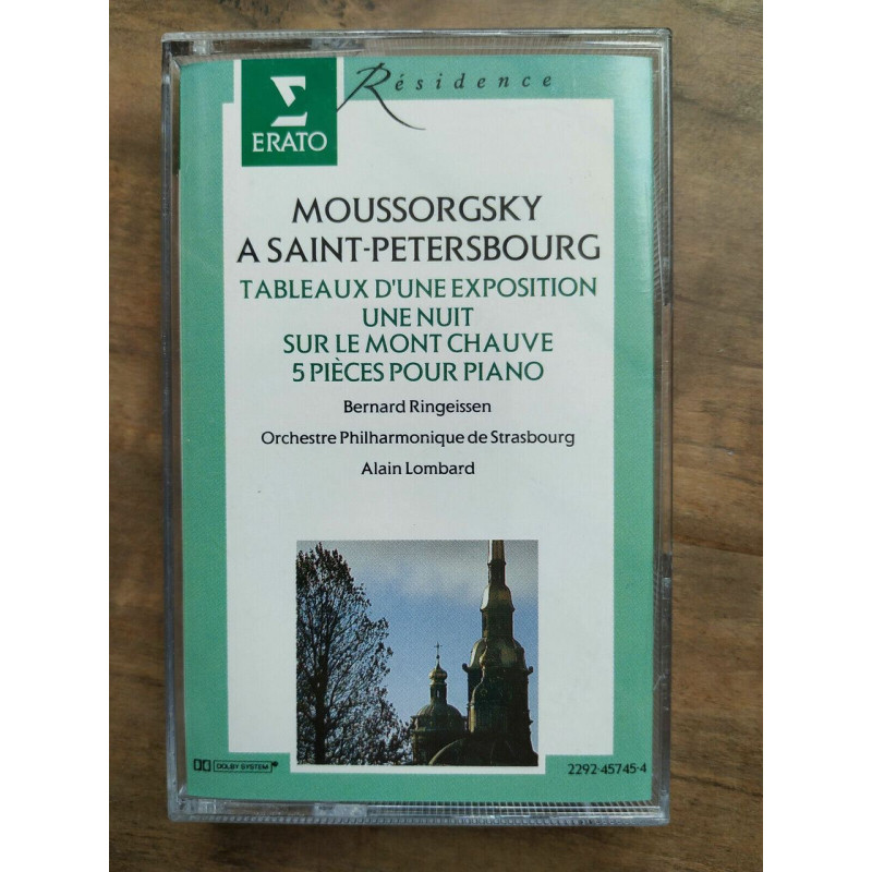 Moussorgsky A Saint-Petersbourg - Bernard Ringeissen Cassette Audio-K7