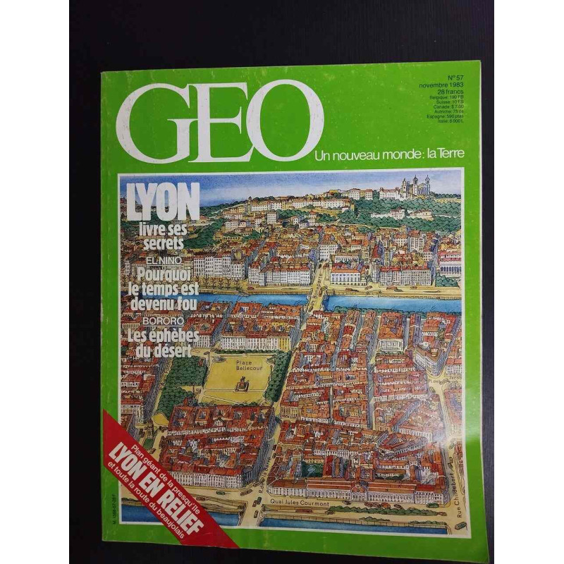 Revue Géo Magazine N° 57