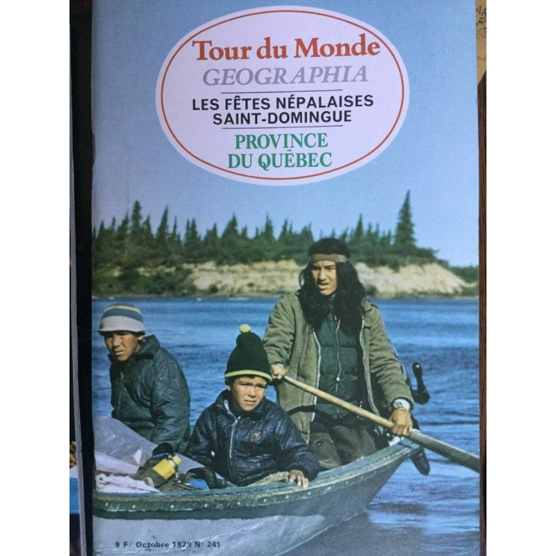 Tour du Monde geographia Octobre 1979 N 241 Les fétés népalaises...