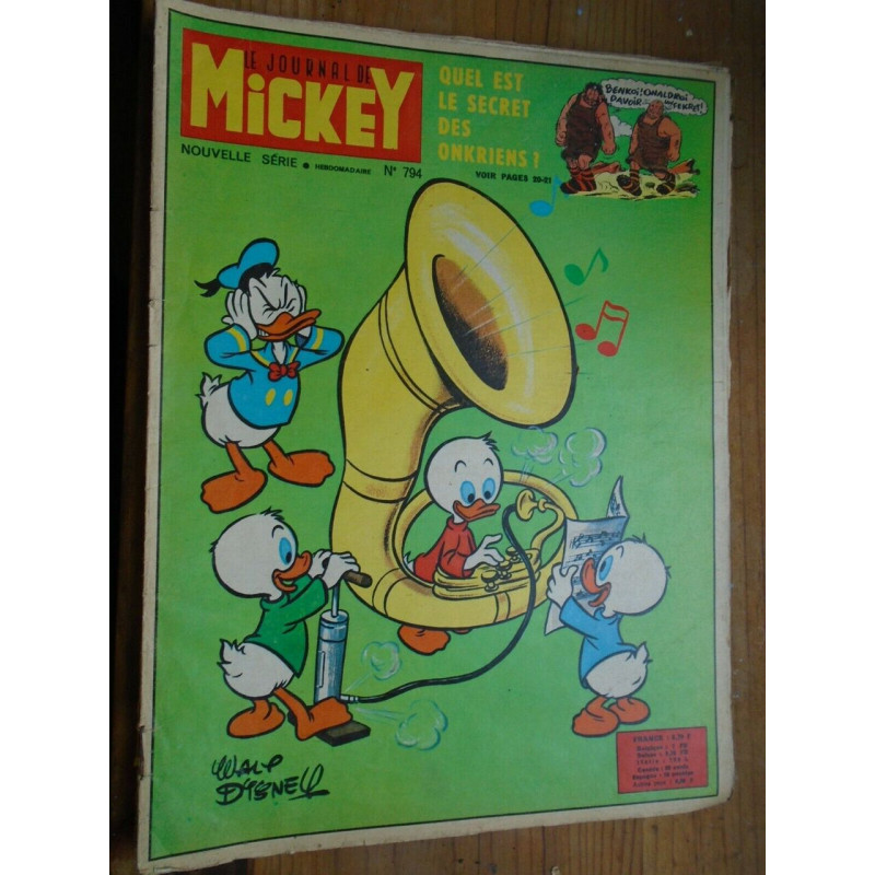 Le journal de MIckey hebdomadaire N 794