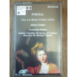 purcell Ode à la Sainte Cécile 1692-alfred deller Cassette