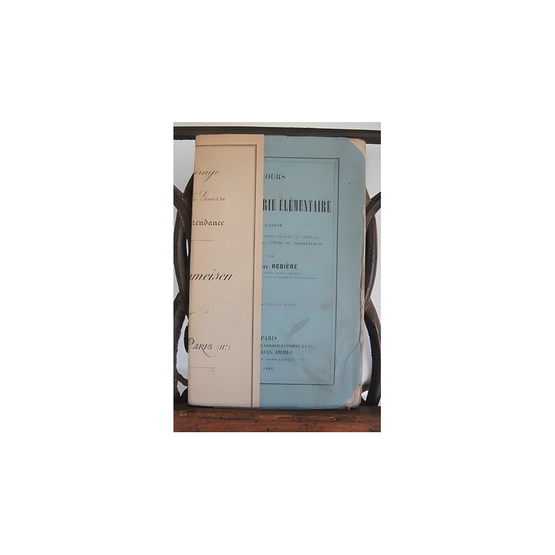 Alphonse Rebière COURS DE TRIGONOMETRIE ELEMENTAIRE Félix Alcan