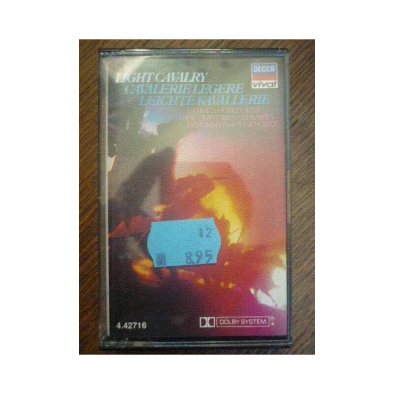 Light Cavalry-Cavalerie légère Famous Ouvertures Cassette Decca...