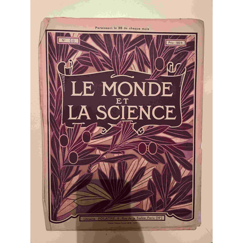 Le Monde et la Science N°40
