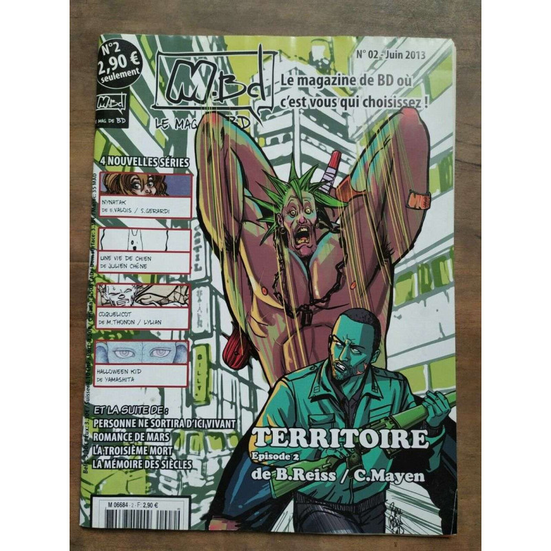 m BD Nº2 Le magazine de BD où c'est vous qui choisissez juin 2013
