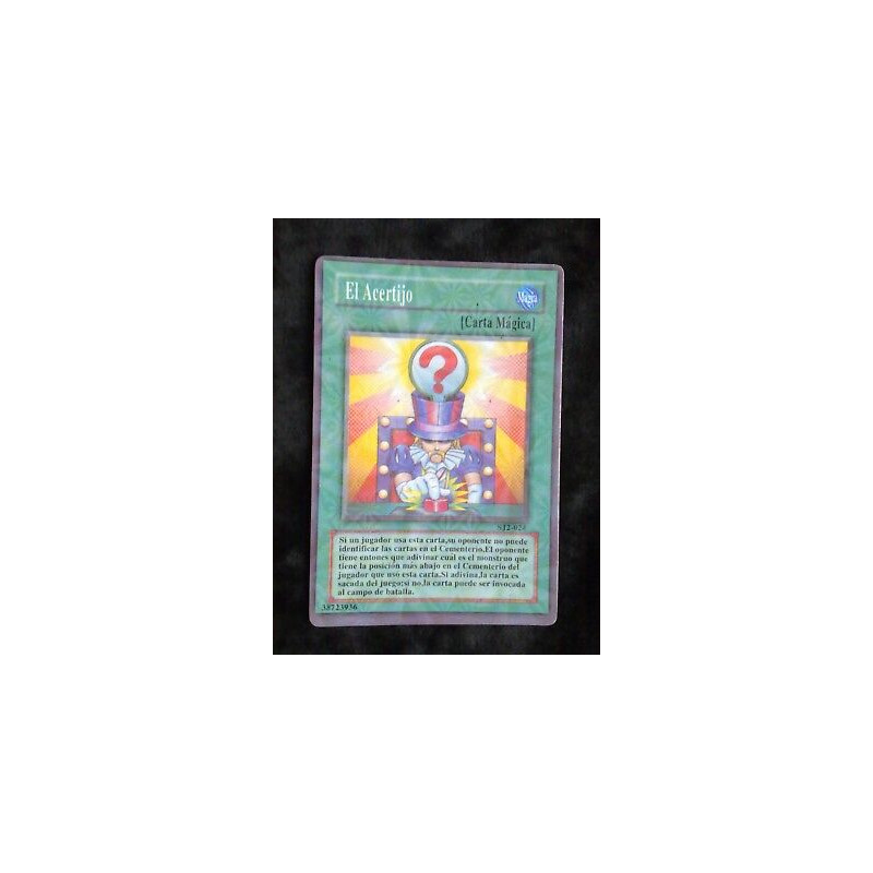 El Acertijo SJ2-024 Yu-Gi-Oh