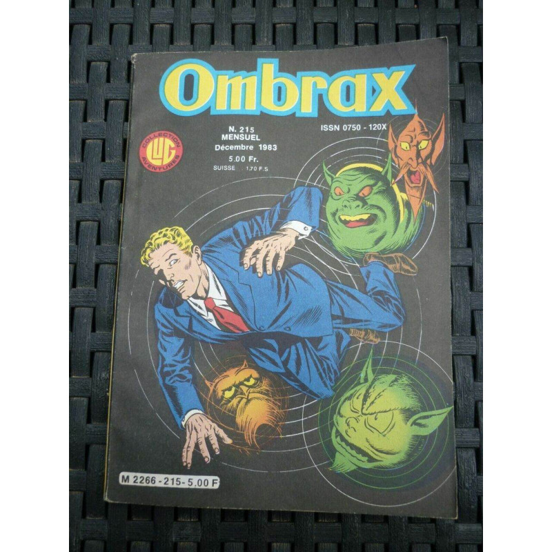 Ombrax mensuel n215 Martin mystère 5ème épisode Editions lug 121983