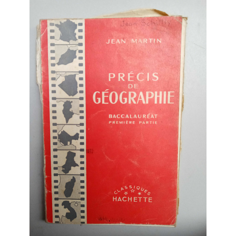 Précis de géographie Baccalauréat Première partie hachette