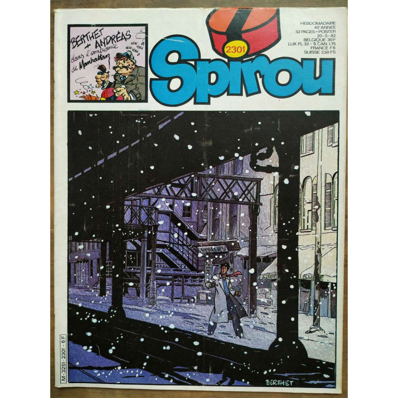 Magazine Spirou n2301 Mai 1982