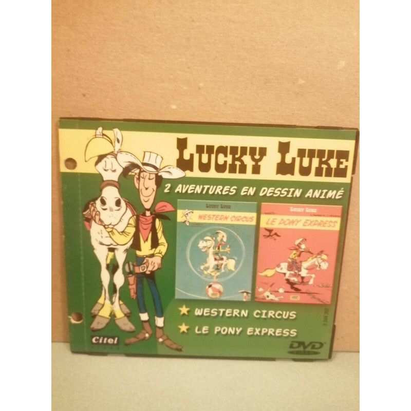 Lucky Luke Western Circus Le Pony Express DVD