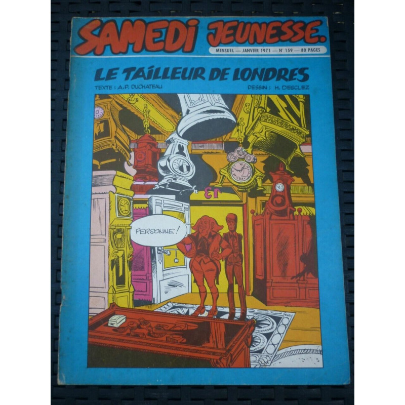Samedi Jeunesse mensuel n159 janvier 1971 Le tailleur de Londres