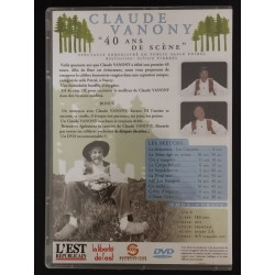 DVD - 40 ans de scène (Claude Vanony)