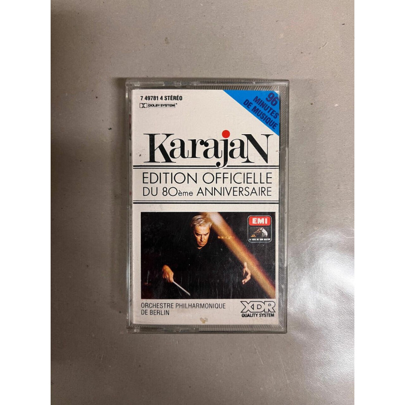 Karajan Edition Officielle 80ème anniversaire Cassette Audio-K7