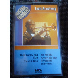 Louis Armstrong Original favorites Cassette Audio-K7 MCA Records...