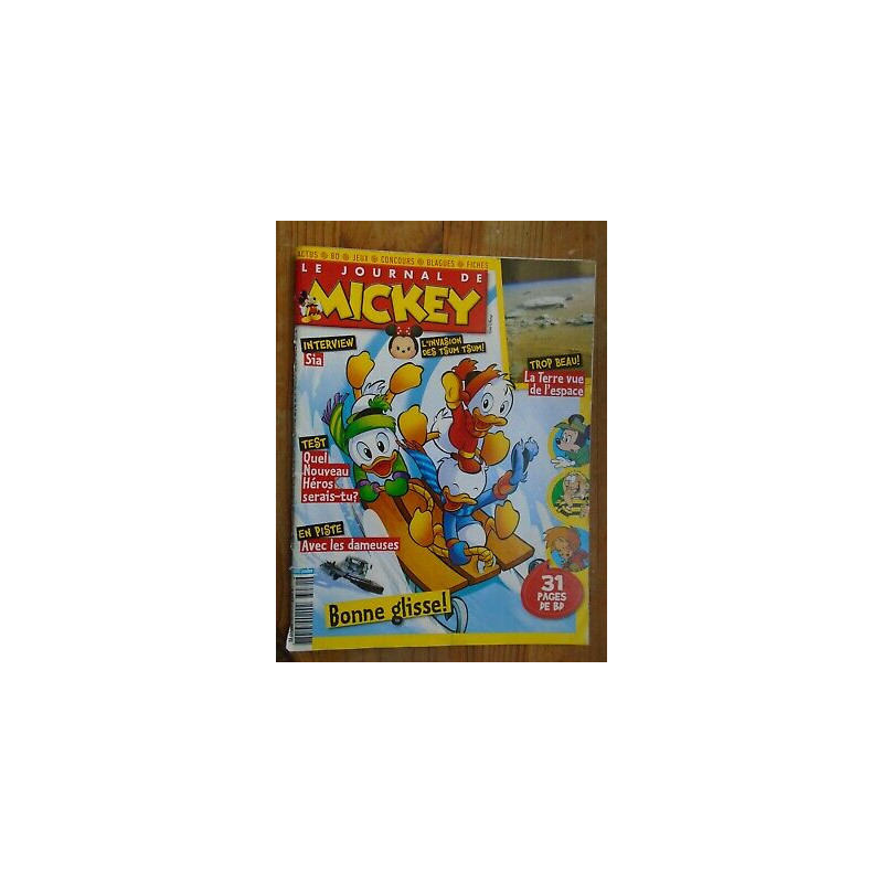 Le journal de Mickey hebdomadaire n 2371 S