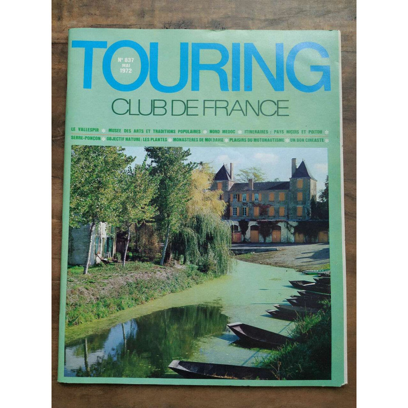 Touring club de France n837 Mai 1972