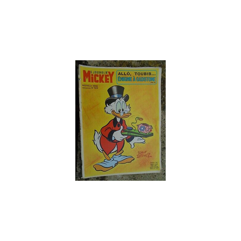 Le Journal de Mickey hebdomadaire Spécial N 1074