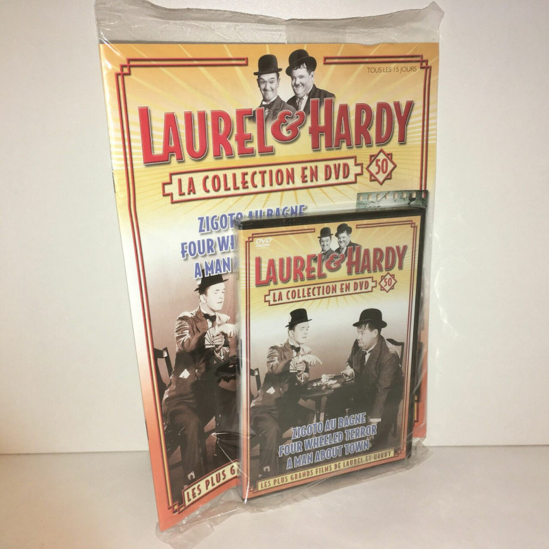LAUREL ET HARDY la collection en DVD n 50 ZIGOTO AU bagne