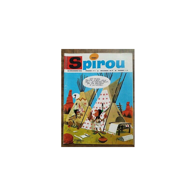 Spirou n1497 22 Décembre 1966
