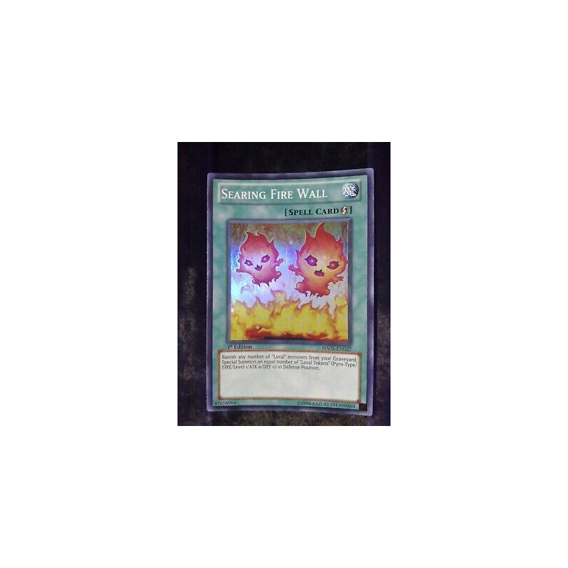 Searing Fire Wall HA05-EN027 Yu-Gi-Oh