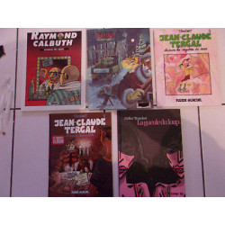 lot 5 bd TRONCHET Raymond Calbuth Jean Claude Tergal la gueule du loup