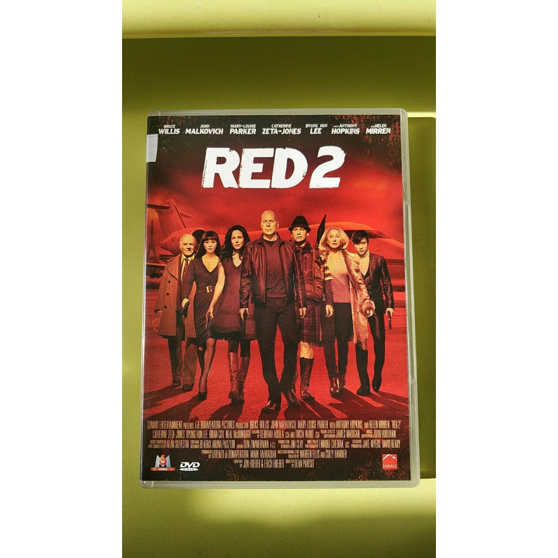 DVD - Red 2 (Bruce Willis Jonh Malkovich Mary-Louse Parker et...