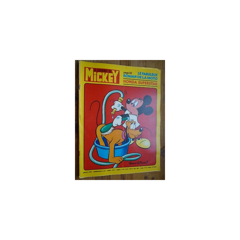 Le Journal de Mickey hebdomadaire N 1376