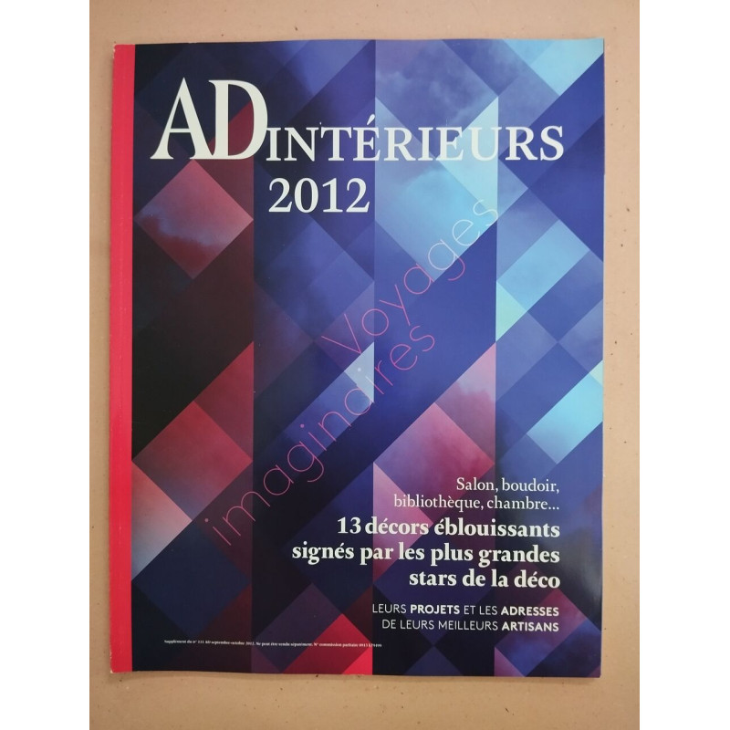 Revue AD (Architecture + Détails) N° 111 suplément