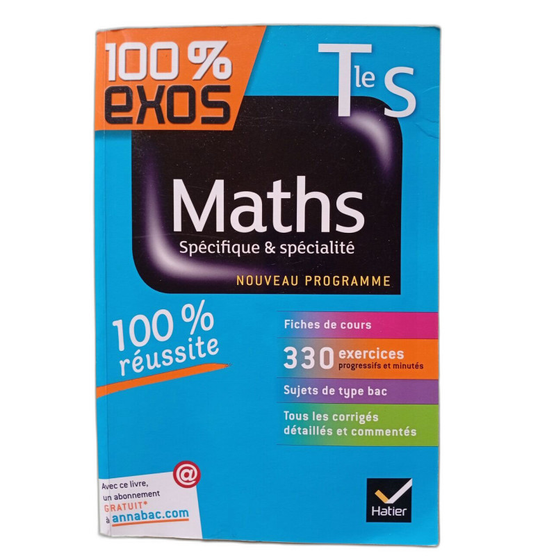 100% Exos: Maths Terminale S Specifique et Specialite