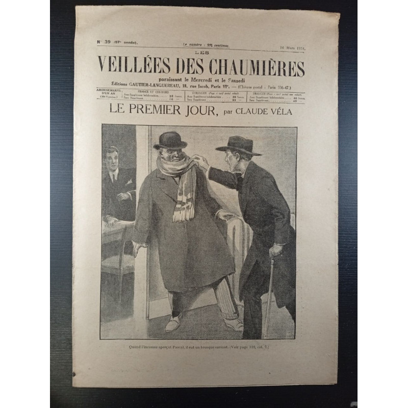 Les veillées des chaumières n°39 57e année
