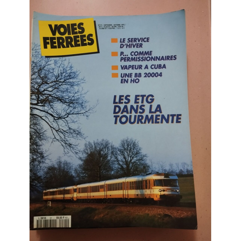Revue Voies Ferrées N° 91