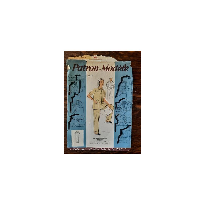 Patron-Modèle 50121 - Pyjama Mannequin 44