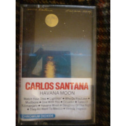 Carlos Santana Havana Moon Cassette Audio-K7 CBS 40-25350