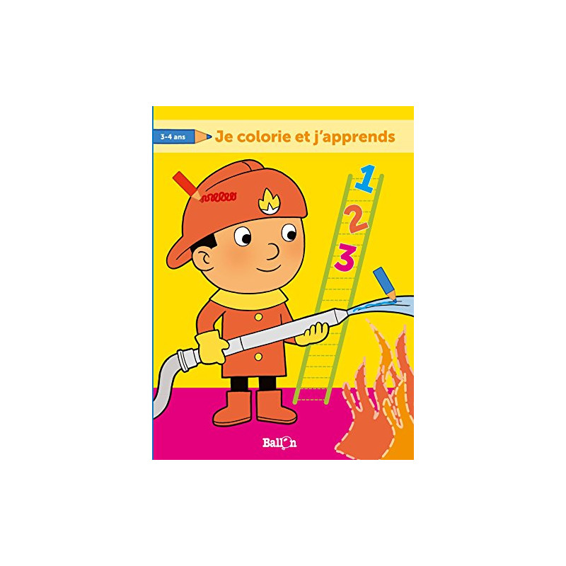 Je colorie et j'apprends -3-4 ans