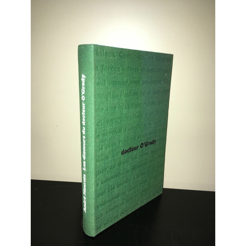 André Maurois LES DISCOURS DU DOCTEUR O'GRADY club francais DU livre