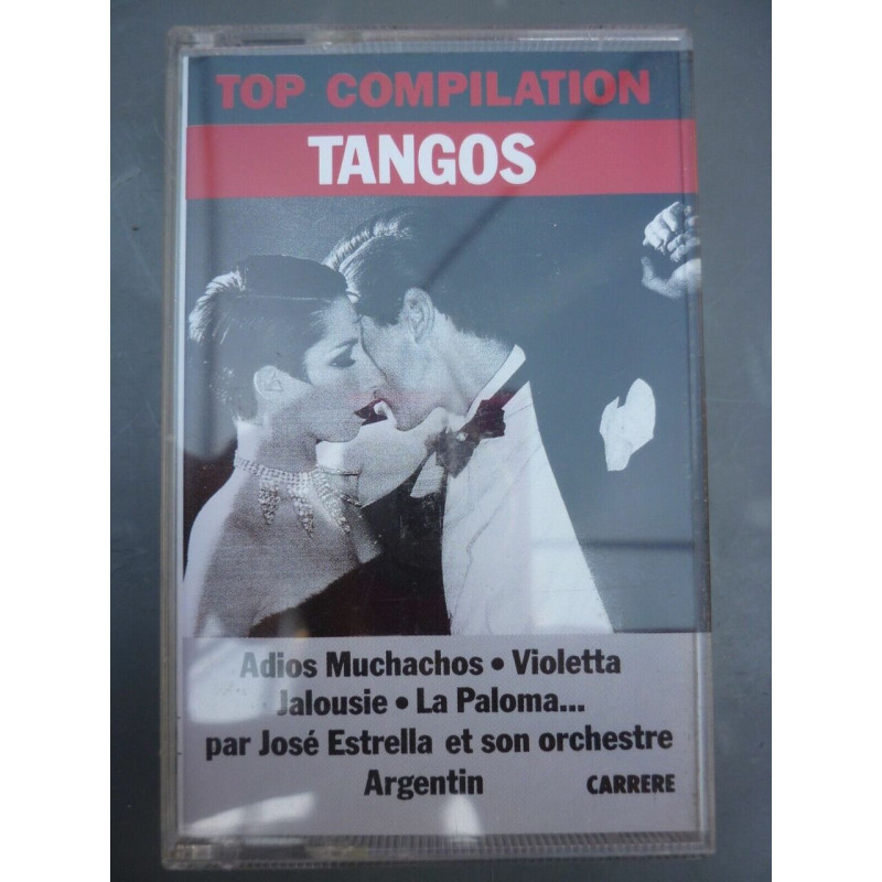 Top Compilation Tangos Adios Muchachos-Violetta... Cassette Carre...