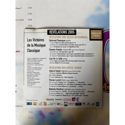 Révélations Les victoires de la musique classique CD