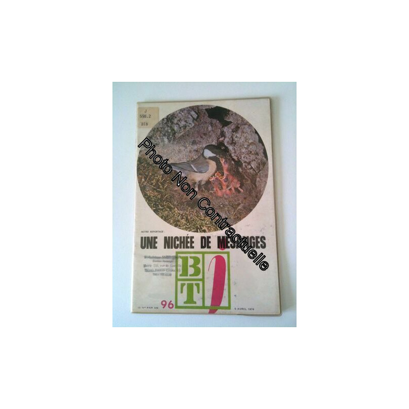 Bibliothèque De Travail Junior. Une Nichée De Mésanges