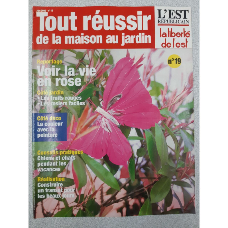 Revue Tout réussir de la maison au jardin n° 19